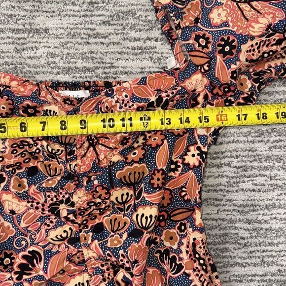 NWT ALC Chandler Sweetheart Top Navy/ Chestnut Size 10 - Picture 9 of 15